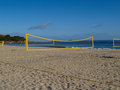VolleyBall Net at the mount main beach
